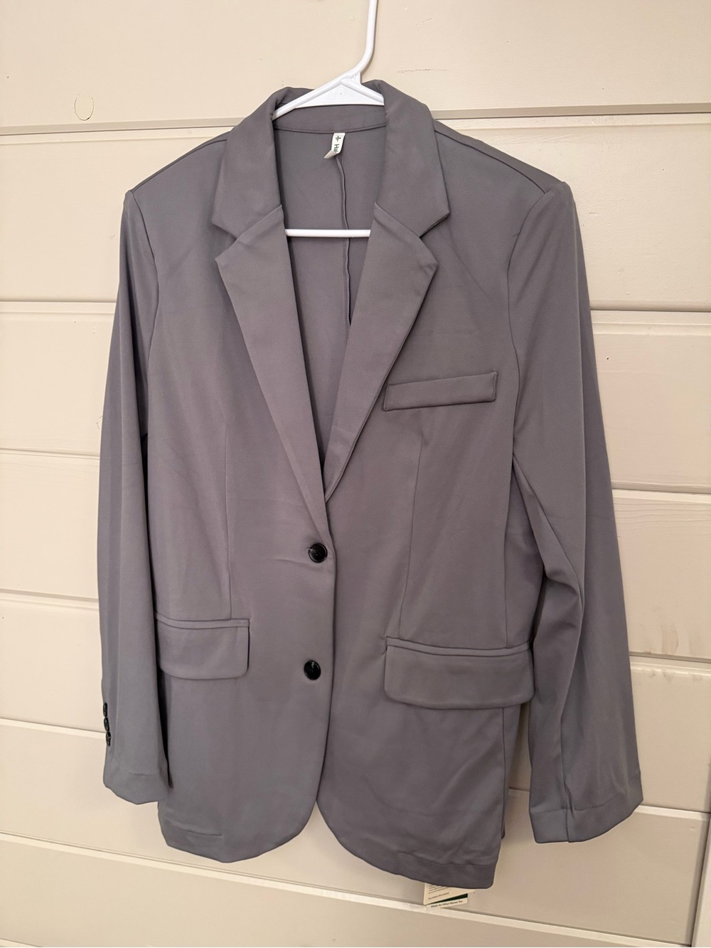 HALARA Light Gray Single-Breasted Blazer PTP 20-22 “